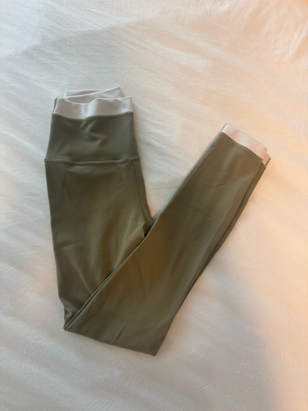 Olive Green Athleta Leggings